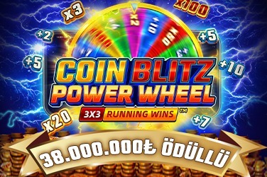 Coin Blitz: Power Wheel RUNNING WINS™